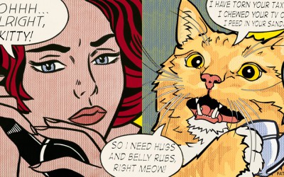 Roy Lichtenstein “Ohhh…Alright, kitty…”